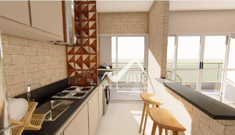 Imagem Apartamento com 2 quartos c/ lazer à venda, 64 m² por R$ 531.000 - Marapé - Santos/SP