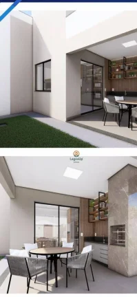 Imagem Casa com 3 dormitórios à venda, 142 m² por R$ 1.350.000,00 - Condomínio Parque dos Buritis - Lagoa Santa/MG