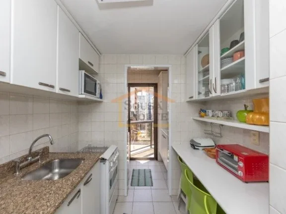 Imagem Apartamento duplex com 90 m², 2 dormitórios, sendo 2 suítes (ambas com sacada), 3 banheiros. Loca...