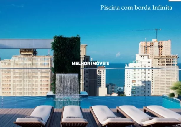 Imagem Apartamenta com vista arcial para o Mar à venda com 2 suítes localizado em Itapema.