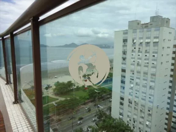 Imagem APARTAMENTO FRENTE AO MAR EM SANTOS EM ANDAR ALTO COM VISTA LIVRE.