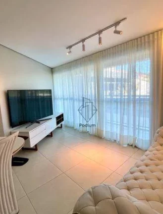 Imagem Flat mobiliado pé na areia com varanda / sacada no bairro do Bessa. -AP1911