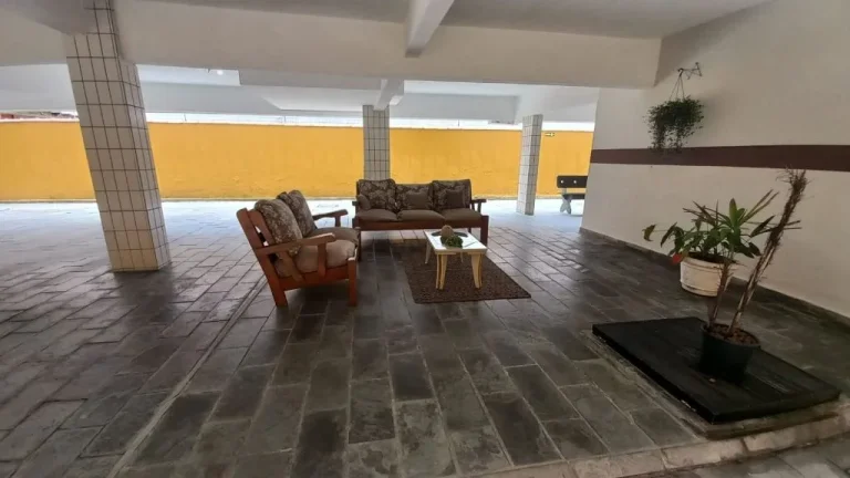 Imagem Apartamento 1 dormitório 1 vaga 350 metros da praia à venda, 50 m² por R$ 295.000 - Vila Guilhermina - Praia Grande/SP