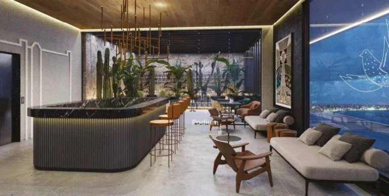 Imagem Apartamento com varanda/sacada gourmet nas proximidades de shopping localizado no bairro de Altiplano.- AP1597