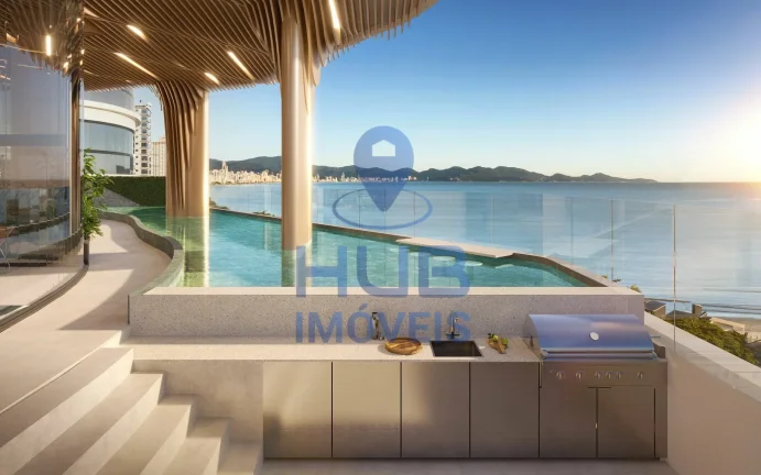 Imagem Apartamento com 4 dormitórios à venda sendo 4 suítes, 205.3 m² - Perequê - Porto Belo/SC
