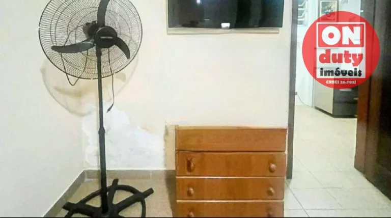 Imagem Apartamento com 1 quarto à venda, 72 m² por R$ 300.000 - Itararé - São Vicente/SP