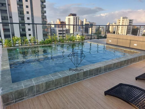 Imagem Apartamentos com varanda / sacada gourmet a 300m da praia de Intermares -AP2440