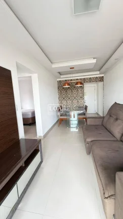 Imagem Apartamento 2 Dormitórios mobiliado - Piscina, churrasqueira e academia