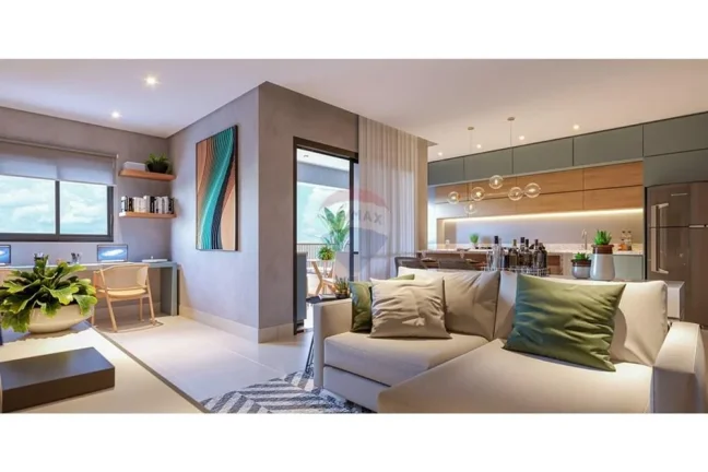 Imagem Apartamento Lançamento - Atmo – Condomínio Clube com Vista Permanente para Área Preservada