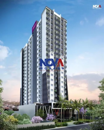 Imagem More em um apartamento de 2 quartos com suíte a poucos metros do Shopping Boulevard e da praia de I...