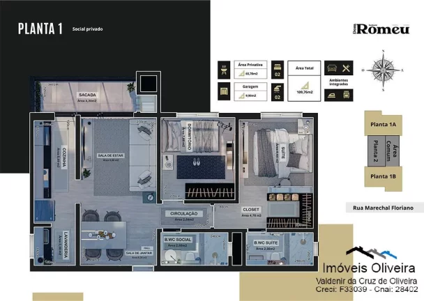 Imagem Apartamentos no Edifício Dom Romeu a partir de R$ 403.705,00