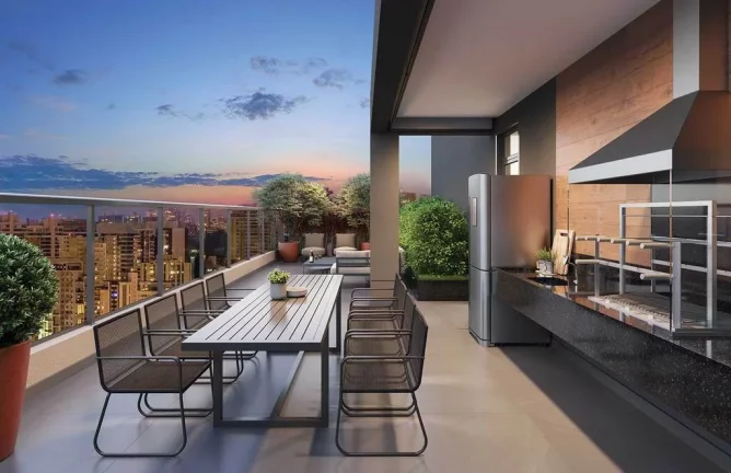 Imagem Apartamento com 1 Quarto à Venda, 64 m² em Moema - São Paulo