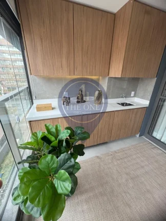 Imagem Apartamento para locação em Higienópolis, São Paulo-SP: 1 quarto, 1 suíte, 2 salas, 1 banheiro, 1 vaga de garagem, 55m².