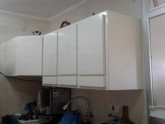 Imagem Apartamento contendo 2 quartos com armário embutido sendo 1 suite, sala 2 ambientes de estar e jant...