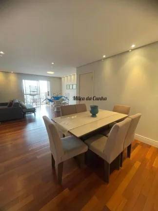 Imagem Ótimo Apartamento para Venda, com 133m², com 3 suítes, 3 vagas, Varanda Gourmet, Lazer Completo, bairro Campestre, Santo André