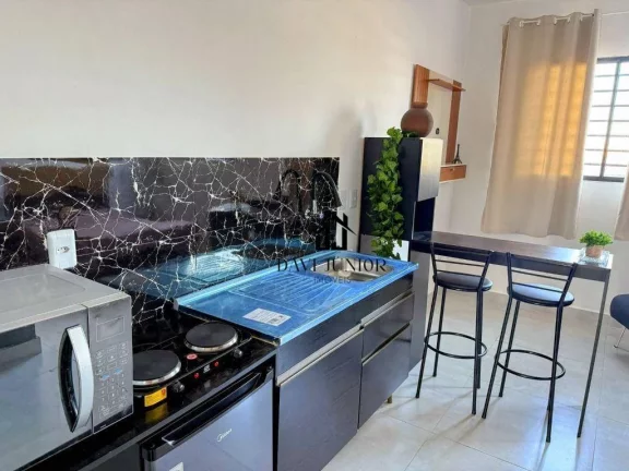 Imagem Apartamento com 1 dormitório para alugar, 30 m² por R$ 1.050/mês - Jardim Nova Aparecidinha - Sorocaba/SP