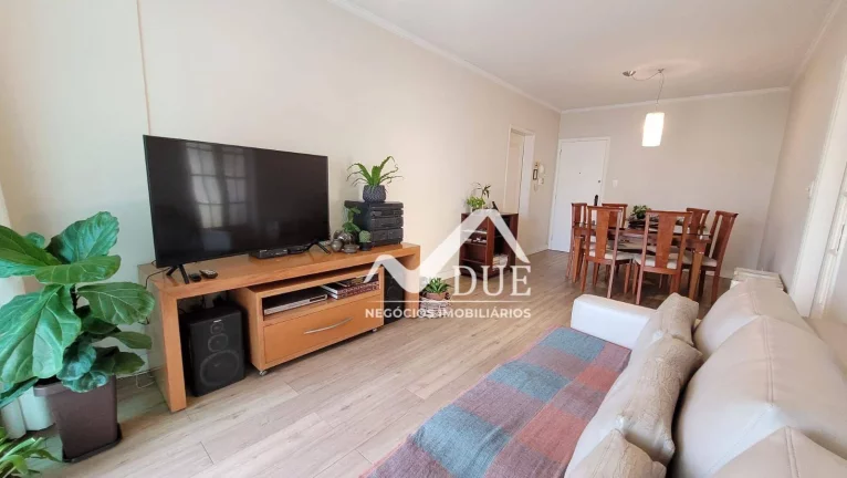 Imagem Apartamento com 2 dormitórios à venda, 90 m² por R$ 617.000 - Boqueirão - Santos/SP