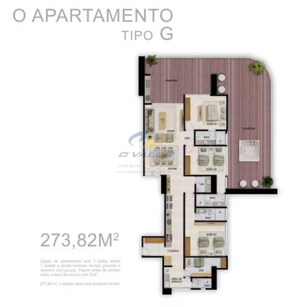 Imagem Vendo apartamentos prontos de altíssimo padrão a partir de 160m2, com mega varanda gourmet, 2, 3 ou 4 sts.