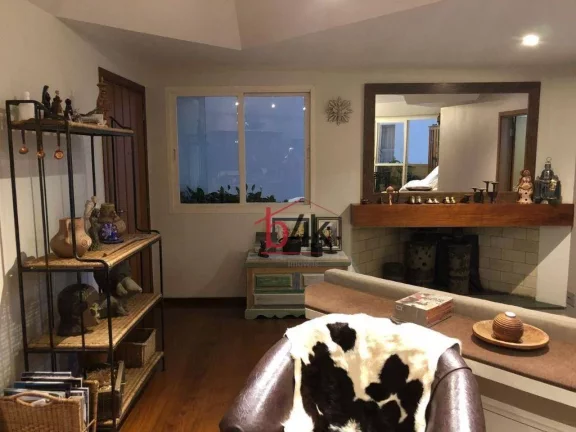 Imagem Apartamento à venda com 3 dormitórios, lareira e 1 vaga no Brooklin