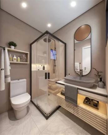 Imagem APARTAMENTO COM 88.32 m² - SOLEMAR - PRAIA GRANDE SP