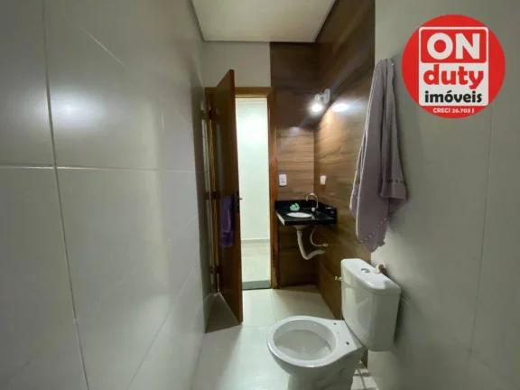 Imagem Sobrado com 2 dormitórios à venda, 154 m² por R$ 610.000,00 - Vila São Jorge - Santos/SP