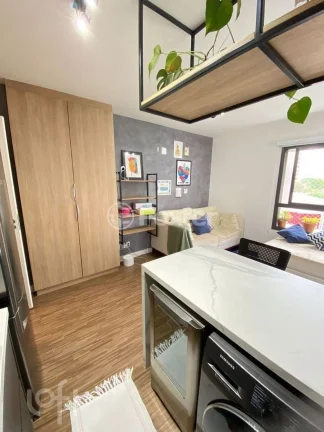 Imagem Apartamento 32M², 1Q, 1 Banheiro, 1 Vaga, Piscina, Academia, Churrasqueira, Gerador, Piscina Aquecida, Salão de Festas, Split, Brinquedoteca, Quadra.