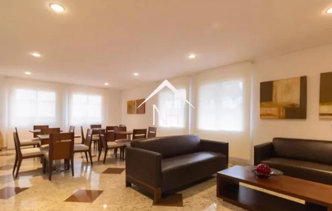 Imagem Apartamento de 200m c/ lareira, 3 suítes (1 master c/ varanda, closet e banheira),4 vagas c/ depósito,piscina,playground,academia,salão de festa,sauna