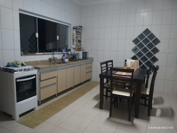 Imagem Casa para Venda em Mongaguá, Balneário Itaóca, 3 dormitórios, 2 banheiros, 4 vagas