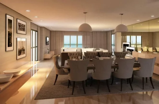 Imagem Apartamento à venda, 414 m² por R$ 4.532.705,95 - Altiplano Cabo Branco - João Pessoa/PB