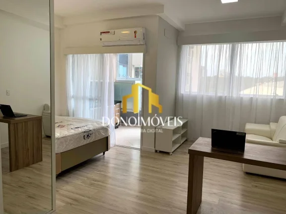Imagem Venha se encantar com esse espetacular loft de 37 metros no condomínio Marco Zero Mix. O imóvel po...