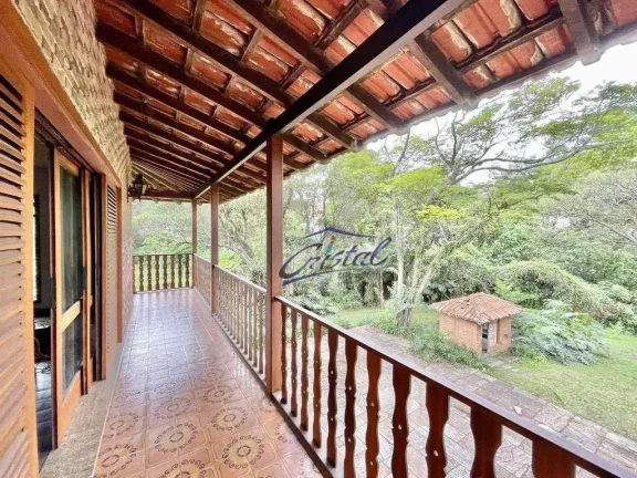 Imagem Casa com 5 quartos (3 suítes), 756 m² construção / 7.088,00 m² terreno - venda ou aluguel - Granja Viana - Cotia/SP