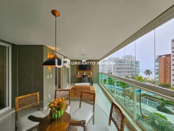 Imagem Apartamento à Venda na Riviera de São Lourenço Vista para o Mar e a Poucos Passos da Praia