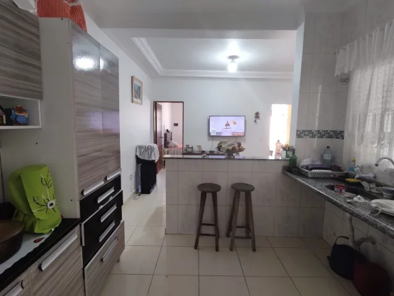 Imagem Casa com 3 dorms, Vila Seabra, Mongaguá - R$ 320 mil, Cod: 1505