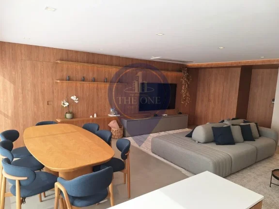 Imagem Apartamento de alto padrão à venda no Brooklin Novo, São Paulo-SP: 3 quartos, 3 suítes, 2 salas, 4 banheiros, 2 vagas.