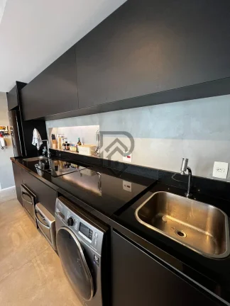 Imagem Apartamento Brooklin, pronto para morar andar alto sala ampliada