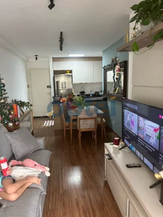 Imagem Apartamento de 2 dorms (suíte), 1 vaga, churrasqueira à carvão no condominio Exuberance Club