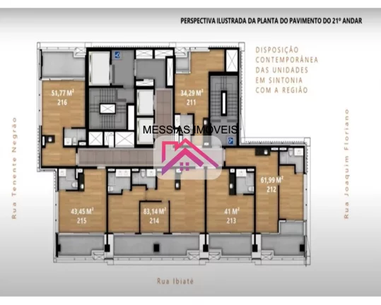 Foto do imóvel: APARTAMENTOS DE 1 E 2 DORMITÓRIOS E 1 VAGA - JK SQUARE ITAIM
