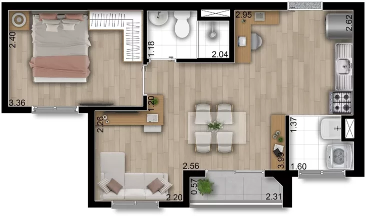 Imagem APARTAMENTO RESIDENCIAL em São Paulo - SP, Vila Carrão