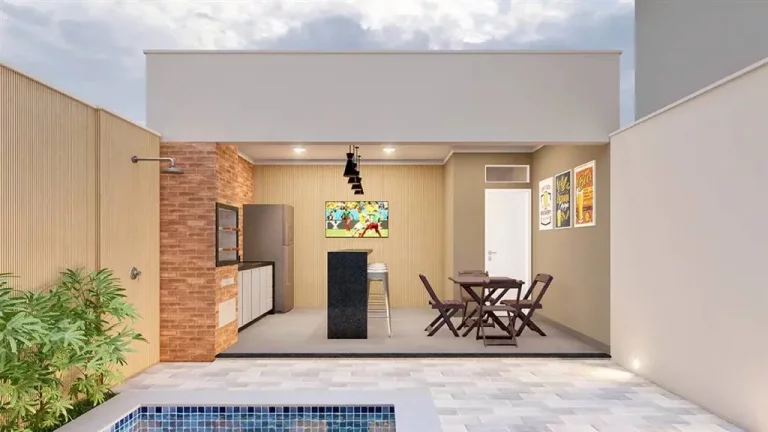 Imagem CASA COM 55 m² - MARACANÃ - PRAIA GRANDE SP