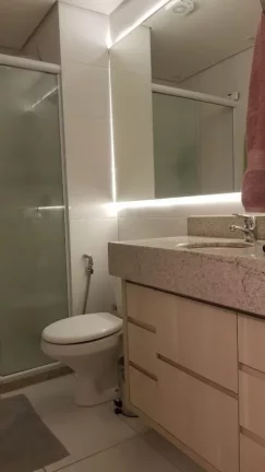 Imagem Imperdível! Apartamento à venda no Bosque dos Juritis, Ribeirão Preto-SP. 1 quarto, 1 sala, 1 banheiro, 1 vaga de garagem. 44m². Venha conferir! - Quer Imóvel Negócios Imobiliários.