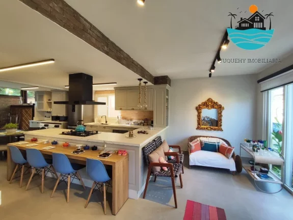 Imagem Casas a Venda em Juquehy, com 03 Suítes, churrasqueira, 02 Vagas, piscina, sauna, serviço de praia147m² de área construída | Juquehy Imobiliária
