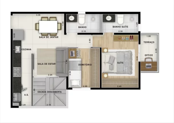 Imagem APARTAMENTO RESIDENCIAL em Santo André - SP, Jardim