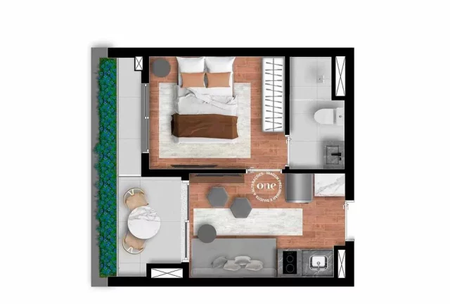 Imagem Apartamento com 1 Quarto à Venda, 32 m² em Moema - São Paulo