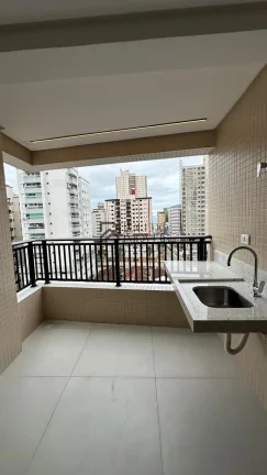 Imagem Apartamento Novo com 2 Dormitórios sendo 1 suíte no bairro Aviação - Praia Grande