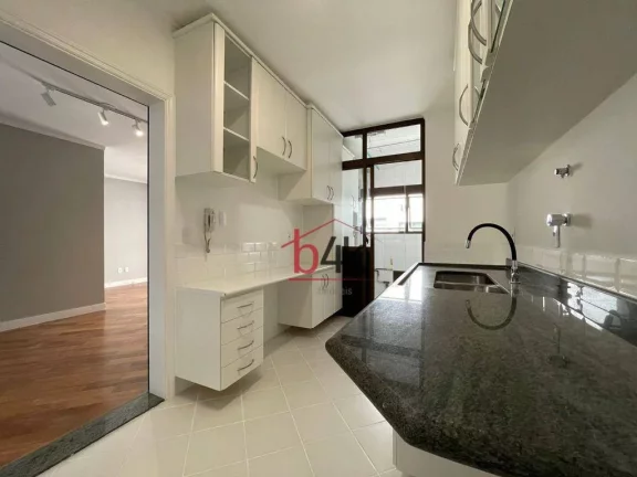 Imagem Apartamento à venda no Brooklin. 85m², 3 quartos, 1 suíte e 2 vagas. Rua Califórnia, 693.