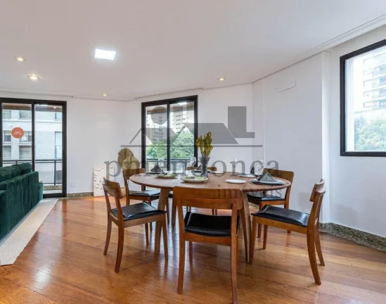 Imagem Apartamento na Vila Madalena com 3 quartos (2 suítes) e 2 vagas, 170m².