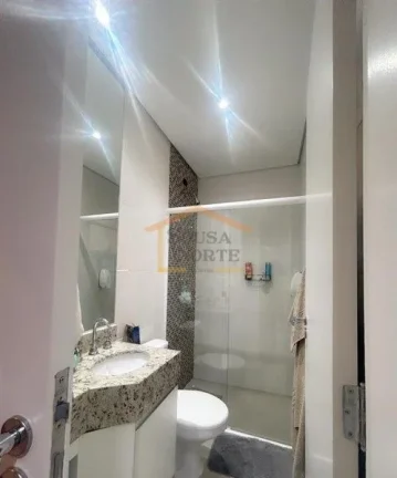 Imagem Excelente casa alto padrÃ£o, 3 dormitÃ³rios, sendo 3 suÃ­tes, escada em granito, sala ampla, escritÃ...