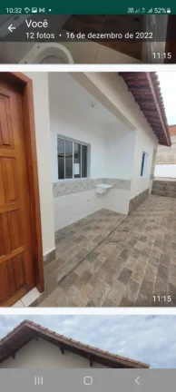 Imagem Casa para Venda em Mongaguá, Jardim Leonor, 2 dormitórios, 1 suíte, 1 banheiro, 2 vagas