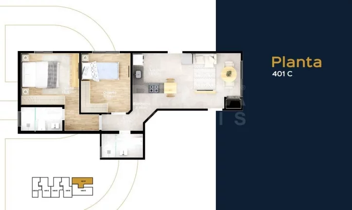 Imagem Residencial Privilege na Meia Praia, Navegantes, SC