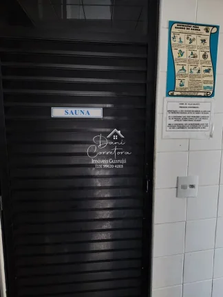 Imagem Apartamento com vista para o mar e lazer na Enseada, Guarujá-SP: 3 quartos, 1 suíte, 2 salas, 2 banheiros, 1 vaga, 106m². Venha conferir!